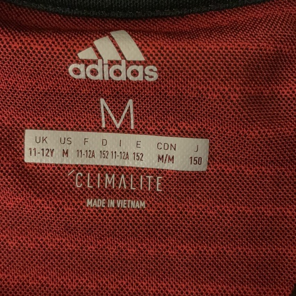 Adidas Manchester United Chevrolet Soccer Jersey. Size 11-12 - Picture 3 of 3